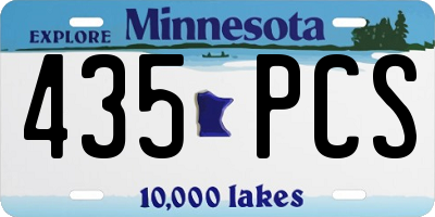 MN license plate 435PCS