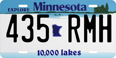 MN license plate 435RMH