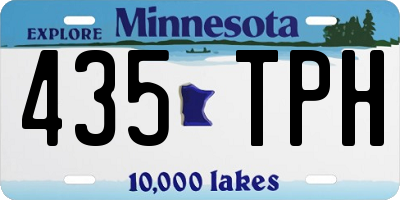 MN license plate 435TPH
