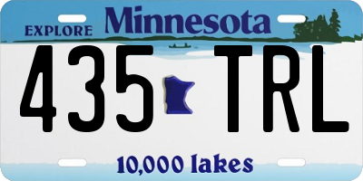 MN license plate 435TRL
