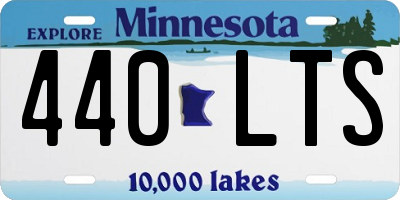 MN license plate 440LTS