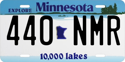 MN license plate 440NMR