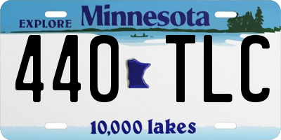 MN license plate 440TLC