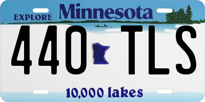 MN license plate 440TLS
