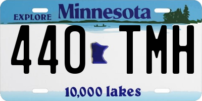 MN license plate 440TMH