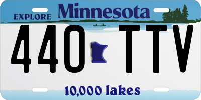 MN license plate 440TTV