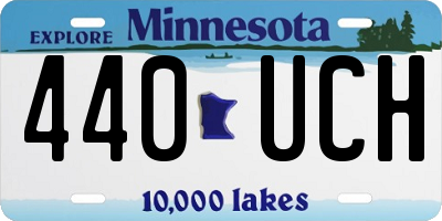 MN license plate 440UCH