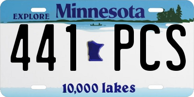 MN license plate 441PCS