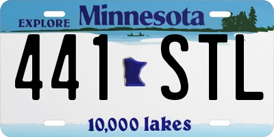 MN license plate 441STL