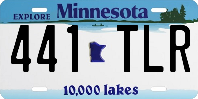 MN license plate 441TLR