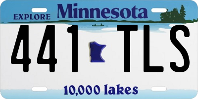 MN license plate 441TLS