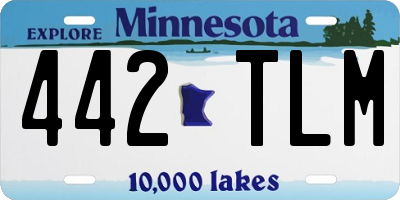 MN license plate 442TLM