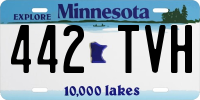 MN license plate 442TVH