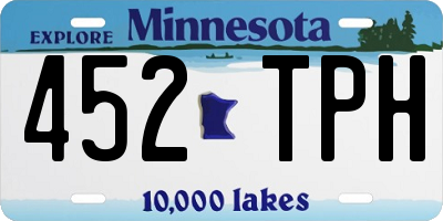 MN license plate 452TPH