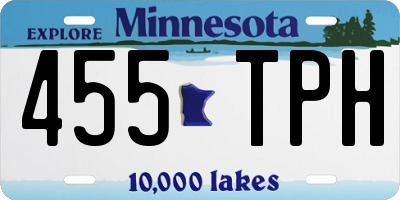 MN license plate 455TPH