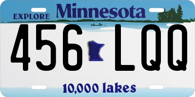 MN license plate 456LQQ