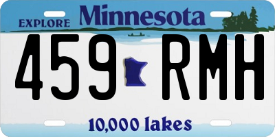 MN license plate 459RMH