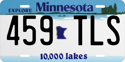 MN license plate 459TLS
