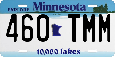 MN license plate 460TMM