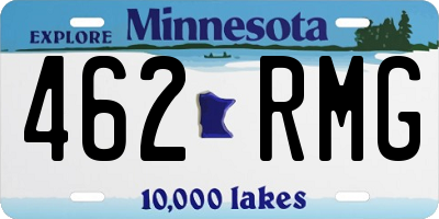 MN license plate 462RMG