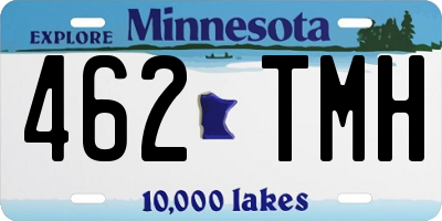 MN license plate 462TMH