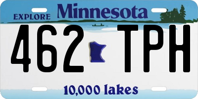 MN license plate 462TPH