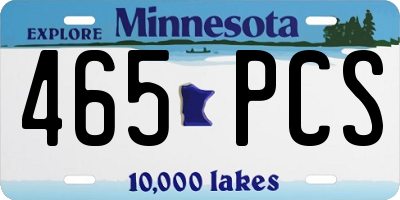 MN license plate 465PCS
