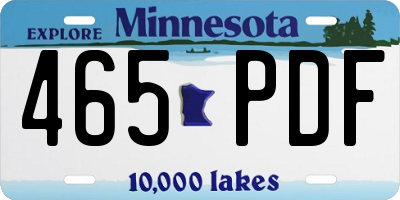 MN license plate 465PDF