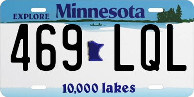 MN license plate 469LQL