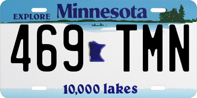 MN license plate 469TMN