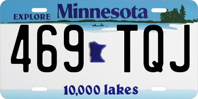 MN license plate 469TQJ