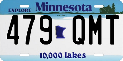 MN license plate 479QMT