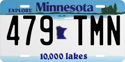 MN license plate 479TMN