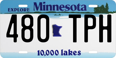 MN license plate 480TPH