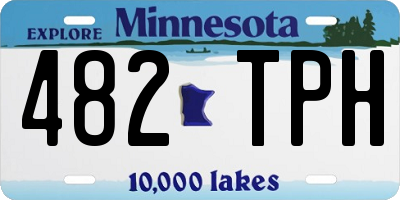 MN license plate 482TPH