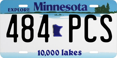 MN license plate 484PCS