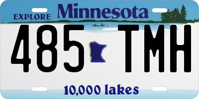 MN license plate 485TMH