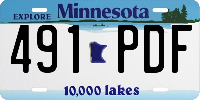 MN license plate 491PDF