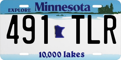 MN license plate 491TLR
