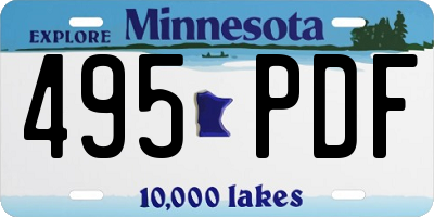 MN license plate 495PDF