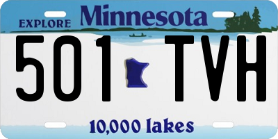 MN license plate 501TVH