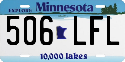MN license plate 506LFL