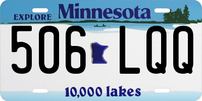 MN license plate 506LQQ