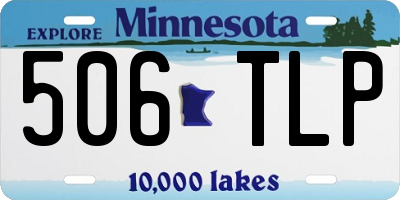 MN license plate 506TLP