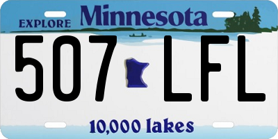 MN license plate 507LFL