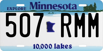 MN license plate 507RMM