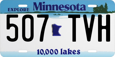 MN license plate 507TVH