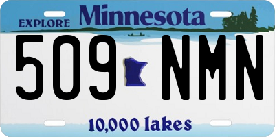 MN license plate 509NMN