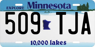 MN license plate 509TJA