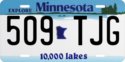 MN license plate 509TJG